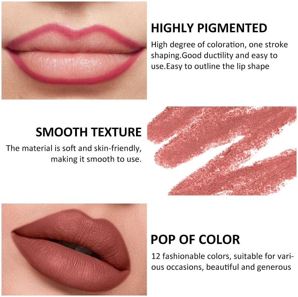 Eveline Beauty Jumbo Lip Pencils – Bold Matte Color with Smooth Precision