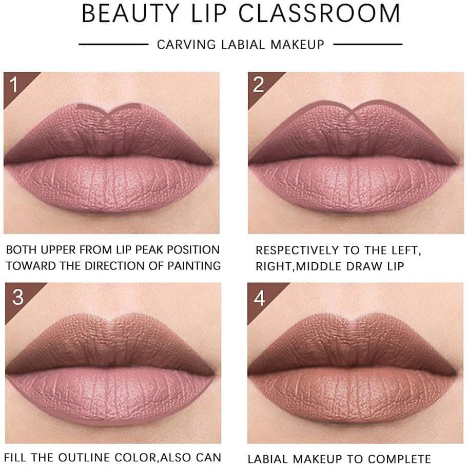 Eveline Beauty Jumbo Lip Pencils – Bold Matte Color with Smooth Precision
