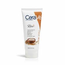 CeraVe Rice Foaming Cleanser – Hydrating, Nourishing &amp; Deep Cleansing Face Wash